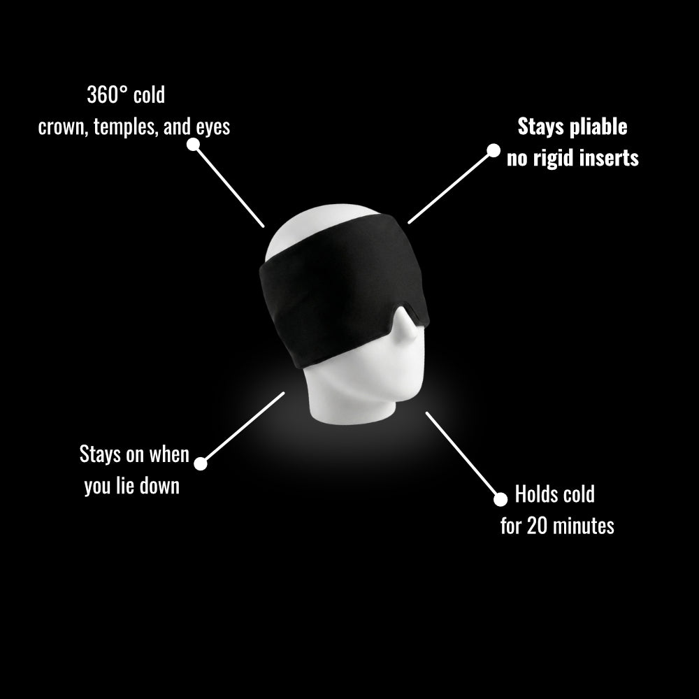 Cryoveil Cold Compress Migraine Cap